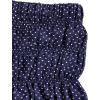 image:imageSOLY HUX Womens Polka Dots Shorts Ruffle Mini Y2k Bloomers Elastic Waist Bottoms Micro BoyshortsDark Blue Polka Dots