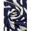 image:imageSOLY HUX Womens Summer Dress Printed Sleeveless V Neck Wrap A Line Flowy Belted Vacation Short DressesDark Blue Printed