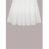 image:imageSOLY HUX Womens Summer Ruffle A Line Maxi Skirts Elastic High Waisted Tiered Layer Flowy Long SkirtPlain White