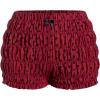 image:imageSOLY HUX Womens Polka Dots Shorts Ruffle Mini Y2k Bloomers Elastic Waist Bottoms Micro BoyshortsBurgundy Polka Dots