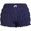 image:imageSOLY HUX Womens Polka Dots Shorts Ruffle Mini Y2k Bloomers Elastic Waist Bottoms Micro BoyshortsDark Blue Polka Dots