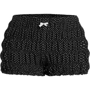 image:imageSOLY HUX Womens Polka Dots Shorts Ruffle Mini Y2k Bloomers Elastic Waist Bottoms Micro BoyshortsBlack Polka Dots