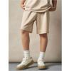 image:imageSOLY HUX Boys Clothing Set Two Piece Outfits Short Sleeve Top and Shorts Tracksuit Summer ClothesBeige Grey Multi