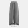 image:imageSOLY HUX Girls Baggy Sweatpants Elastic Low Rise Wide Leg Track Pants with PocketsPure Grey