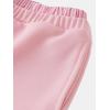 image:imageSOLY HUX Girls Baggy Sweatpants Elastic Low Rise Wide Leg Track Pants with PocketsPure Pink