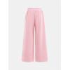 image:imageSOLY HUX Girls Baggy Sweatpants Elastic Low Rise Wide Leg Track Pants with PocketsPure Pink