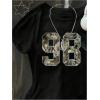 image:imageSOLY HUX Girls Camo Number Graphic Tees Casual Crew Neck Short Sleeve T ShirtsBlack Number