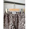 image:imageSOLY HUX Girls Cheetah Print Boxer Shorts Y2k Leopard Elastic Waist Cute Casual Summer ShortsCoffee Brown Leopard
