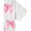 image:imageSOLY HUX Toddler Girls Cute Bow T Shirt Crew Neck Short Sleeve Tee Y2k Summer TopsWhite Bow