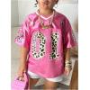image:imageSOLY HUX Toddler Girls Graphic Jersey Shirts Sporty Short Sleeve TShirt Summer Tops Y2k Clothes StreetwearPink