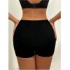 image:imageSOLY HUX Womens High Elastic Waist Slip Shorts Tummy Control Seamless Boyshorts ShapewearSolid Black