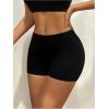 image:imageSOLY HUX Womens High Elastic Waist Slip Shorts Tummy Control Seamless Boyshorts ShapewearSolid Black