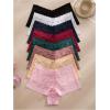 image:imageSOLY HUX Womens Underwear 8 Piece Lace Boyshorts Underwear V Waist Brief PantiesMulticoloured