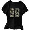 image:imageSOLY HUX Girls Camo Number Graphic Tees Casual Crew Neck Short Sleeve T ShirtsBlack Number