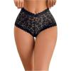 image:imageSOLY HUX Womens Underwear 8 Piece Lace Boyshorts Underwear V Waist Brief PantiesMulticoloured