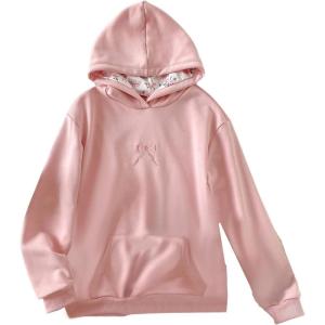 image:imageSOLY HUX Girls Hoodie Sweatshirt Cute Bow Graphic Long Sleeve Hooded Casual Pullover TopsPink Bow