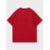 image:imageSOLY HUX Mens Graphic Short Sleeve TShirt Gothic Skull Print Crew Neck Tee Tops StreetwearRed Graphic
