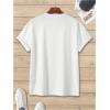 image:imageSOLY HUX Mens Graphic Short Sleeve TShirt Gothic Skull Print Crew Neck Tee Tops StreetwearWhite Graphic