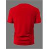 image:imageSOLY HUX Mens Letter Print Graphic T Shirt Short Sleeve Round Neck Summer Tee TopsRed Letter