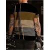 image:imageSOLY HUX Mens Summer Striped Color Block Tees Casual Crew Neck Short Sleeve T ShirtsMulticoloured Striped