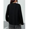 image:imageSOLY HUX Womens Gothic Oversized Tops Long Sleeve Crew Neck Graphic Tee Shirts Y2k Grunge ClothesBlack Graphic
