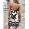 image:imageSOLY HUX Womens Summer Boho Printed Mini Dress V Neck Spaghetti Strap Flowy Vacation Cami Dresses SundressMulticolor Printed