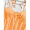 image:imageSOLY HUX Womens Tie Shoulder Y2k Cami Sun Dress Cute Spaghetti Strap Casual Summer A Line Short Mini DressesPure Coral Orange