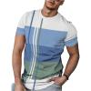 image:imageSOLY HUX Mens Summer Striped Color Block Tees Casual Crew Neck Short Sleeve T ShirtsWhite and Blue
