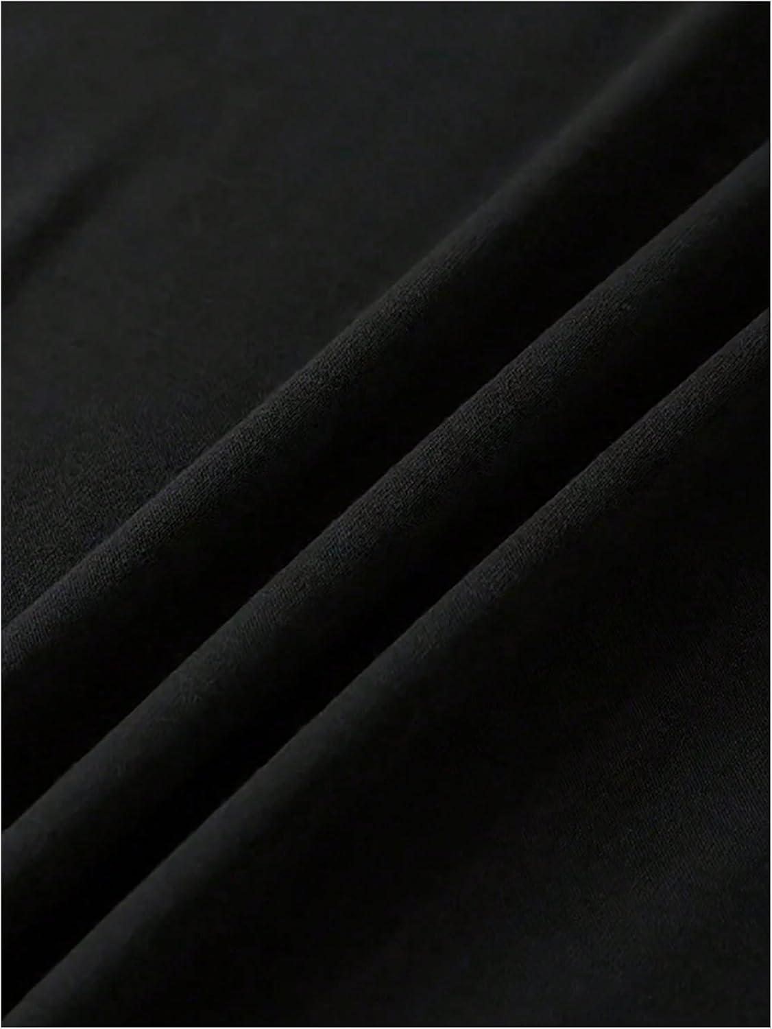 image:imageSOLY HUX Womens Letter Print Graphic Tees Crew Neck Short Sleeve Oversized T Shirt Vintage Summer TopsBlack Letter