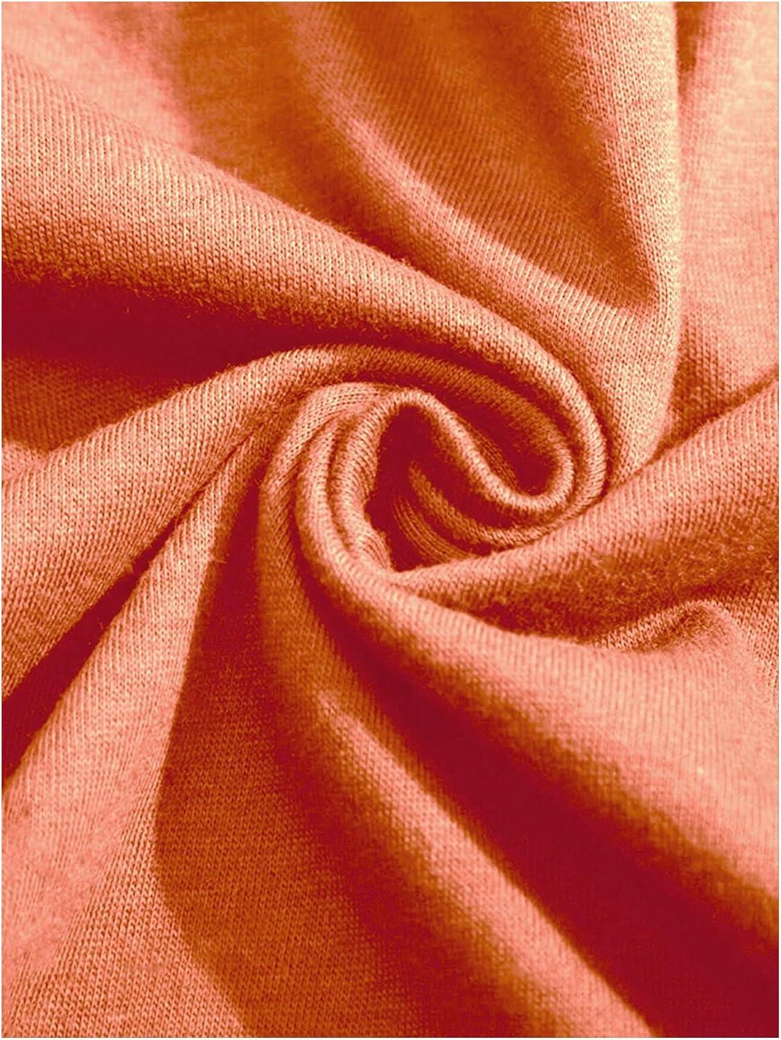 image:imageSOLY HUX Womens Letter Print Graphic Tees Crew Neck Short Sleeve Oversized T Shirt Vintage Summer TopsOrange Letter