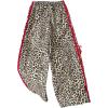 image:imageSOLY HUX Girls Leopard Wide Leg Pants Y2k Bow Cheetah Print Elastic Waist Baggy Long Pants TrousersRed Leopard