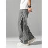 image:imageSOLY HUX Mens Baggy Track Pants Drawstring Elastic Waist Parachute Sweatpants StreetwearPure Grey