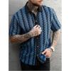 image:imageSOLY HUX Mens Casual Button Down Shirt Textured Short Sleeve Collared Summer ShirtsBlue