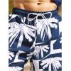 image:imageSOLY HUX Mens Swimsuit Long Sleeve Rash Guard Swim Shirt and Shorts 2 Piece Swimwear SetBlue Tropical