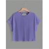 image:imageSOLY HUX Women Open Back Tops Workout Backless Tee Casual Athletic Shirts Short Sleeve Oversized Gym T ShirtSolid Violet Purple