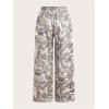 image:imageSOLY HUX Womens 2 Piece Baggy Pants Leopard Camo Print Elastic Waist Wide Leg Long Trousers StreetwearMulticoloured