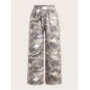 image:imageSOLY HUX Womens 2 Piece Baggy Pants Leopard Camo Print Elastic Waist Wide Leg Long Trousers StreetwearMulticoloured