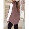image:imageSOLY HUX Womens Button Down Fleece Outerwear Vest Sleeveless Teddy Jacket Coat Fall Winter ClothesDusty Purple