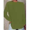 image:imageSOLY HUX Womens Graphic Tees Long Sleeve Crew Neck T Shirt Casual Tops Fall ClothesArmy Green Graphic