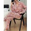 image:imageSOLY HUX Womens Long Sleeve Fall Pajamas Cute Print 2 Piece Sleepwear Matching Shirts and Pants Lounge SetRed Graphic