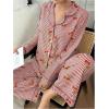 image:imageSOLY HUX Womens Long Sleeve Fall Pajamas Cute Print 2 Piece Sleepwear Matching Shirts and Pants Lounge SetRed Graphic