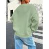 image:imageSOLY HUX Womens Oversized Sweater Long Sleeve Crewneck Cute Pullover Knit Tops Casual Trendy Fall Winter ClothingPlain Mint Green