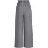 image:imageSOLY HUX Womens Plus Size High Waisted Dress Pants Business Casual Work Office TrousersPlain Grey