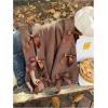 image:imageSOLY HUX Womens Plus Size Sweaters Pullover Bowknot Long Sleeve Crew Neck Knit Fall TopsPlain Brown