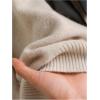 image:imageSOLY HUX Womens Plus Size Sweaters Pullover Bowknot V Neck Long Sleeve Knit Tops Fall ClothesApricot