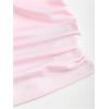 image:imageSOLY HUX Womens Two Piece Skirt Set Off The Shoulder Y2k Crop Top Ruffle Mini Skirts Going Out OutfitsLight Pink