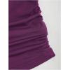 image:imageSOLY HUX Womens Two Piece Skirt Set Off The Shoulder Y2k Crop Top Ruffle Mini Skirts Going Out OutfitsPure Purple
