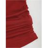 image:imageSOLY HUX Womens Two Piece Skirt Set Off The Shoulder Y2k Crop Top Ruffle Mini Skirts Going Out OutfitsPure Red