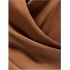 image:imageSOLY HUX Womens V Neck Satin Blouse Wrap Tie Side Sleeveless Shirt Summer Business Casual TopsPure Brown
