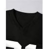 image:imageSOLY HUX Womens Y2k Jersey Tee Number Print V Neck Short Sleeve Oversized Graphic Tshirts Preppy ClothesBlack Graphic